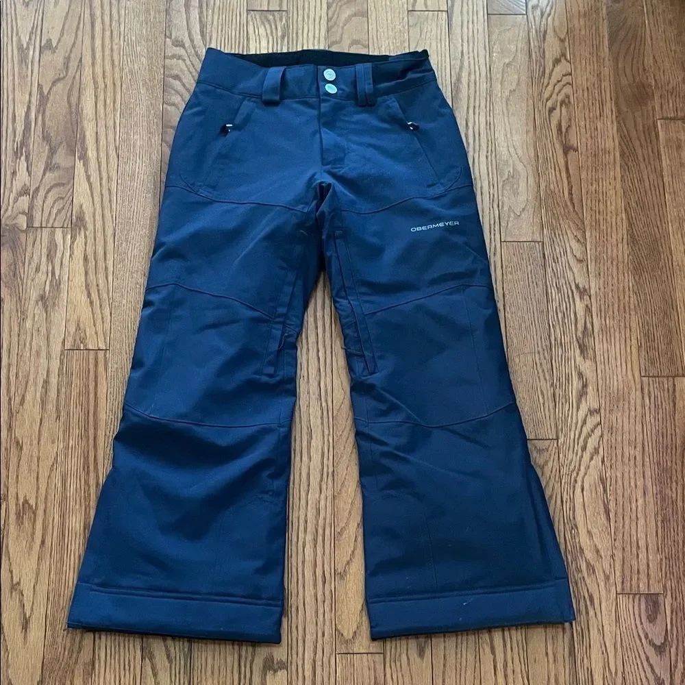 Obermeyer Extended Wear System Snowboard Ski Pants Navy Blue Sz Sm/8
